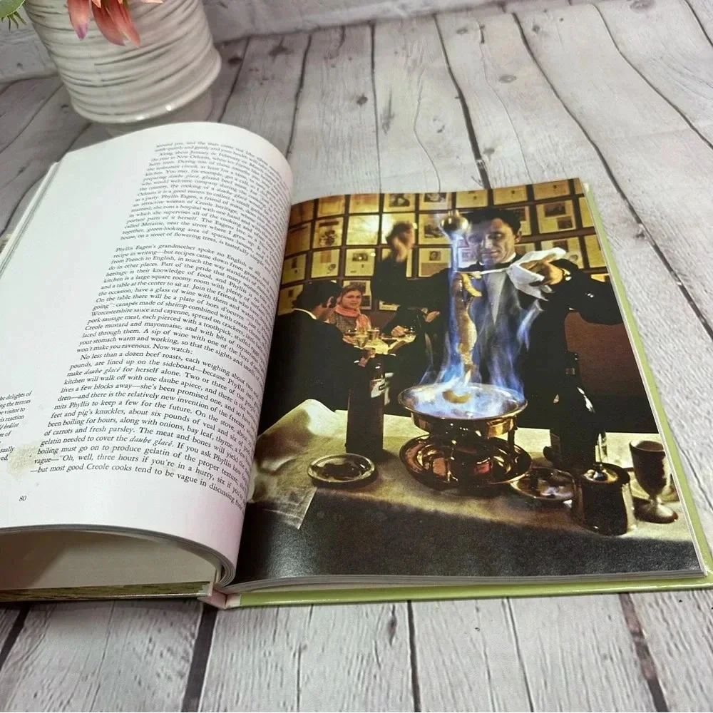 vtg 1971 time-life books american cooking creole-acadian cookbook rustc kitschy